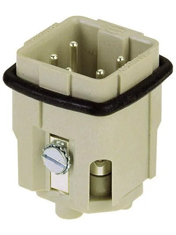 Harting Han A 04 pos male insert screw
