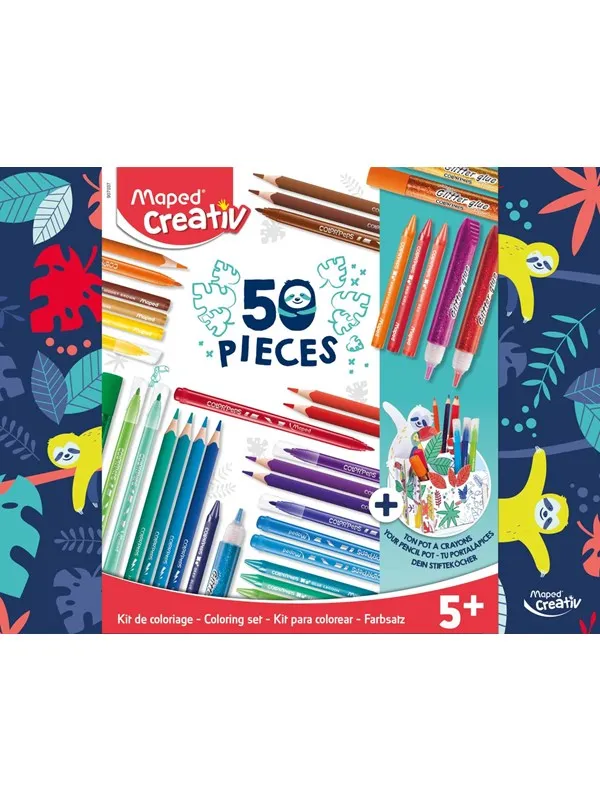 Maped Creativ Colouring kit   50 pcs