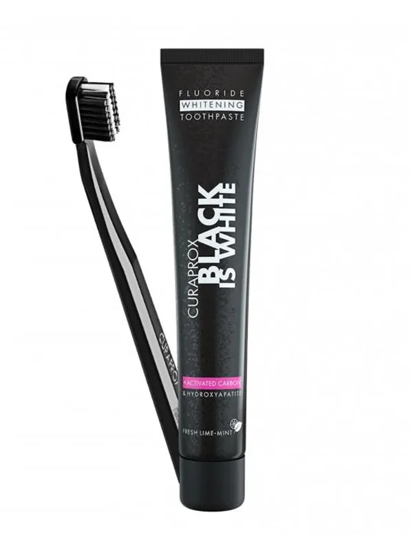 Curaprox Tannkrem Black Is White Set 90 ml