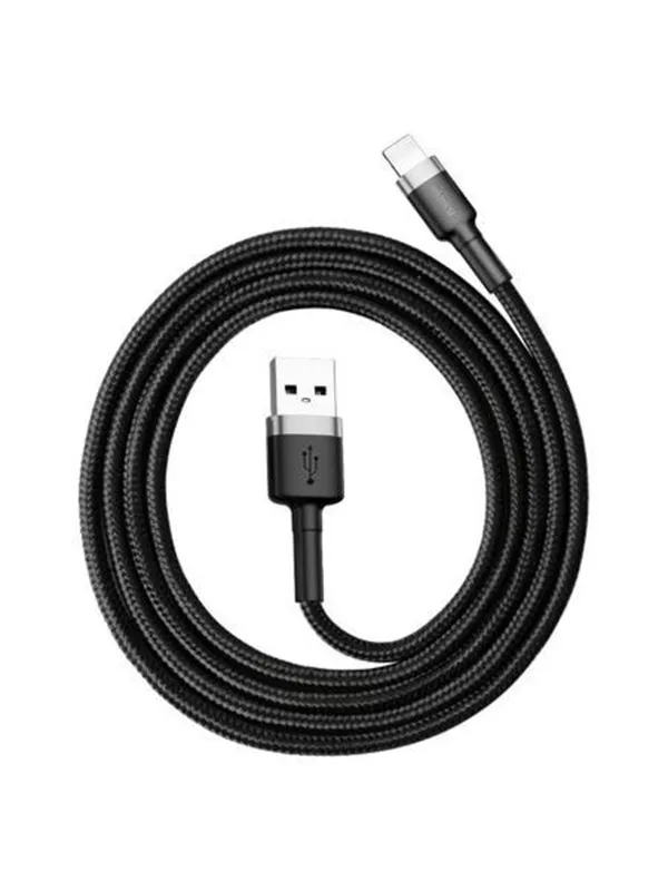 Baseus Cafule USB Lightning Cable 2.4A 1m (Gray+Black)
