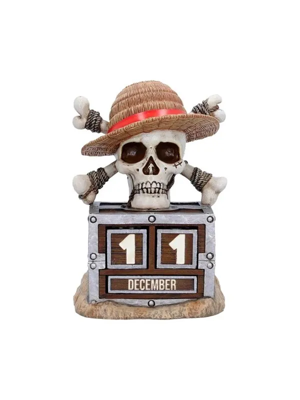 Nemesis Now - One Piece - Luffy Jolly Rogers Perpetual Calendar - Kalender