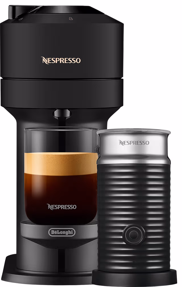 Nespresso Vertuo Next Kaffemaskin fra DeLonghi ENV120BMAE (sort)