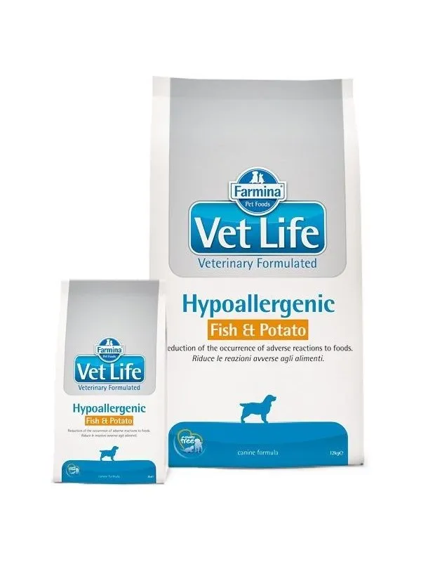 Farmina Vet Life Hypoallergenic Fish & Potato Dog 12kg
