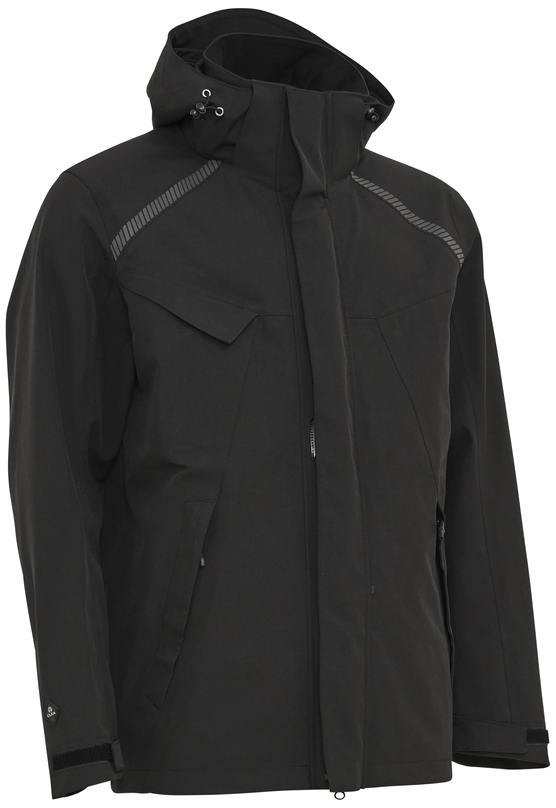 Arbeidsjakke stretch 3-lags 186101 svart str. 5XL