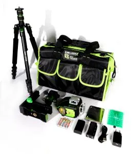 Elma Instruments laser x360-3 kit line laser set with tripod and bag