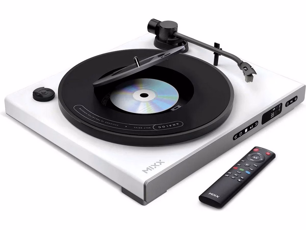 MIXX Vinyl and CD Player