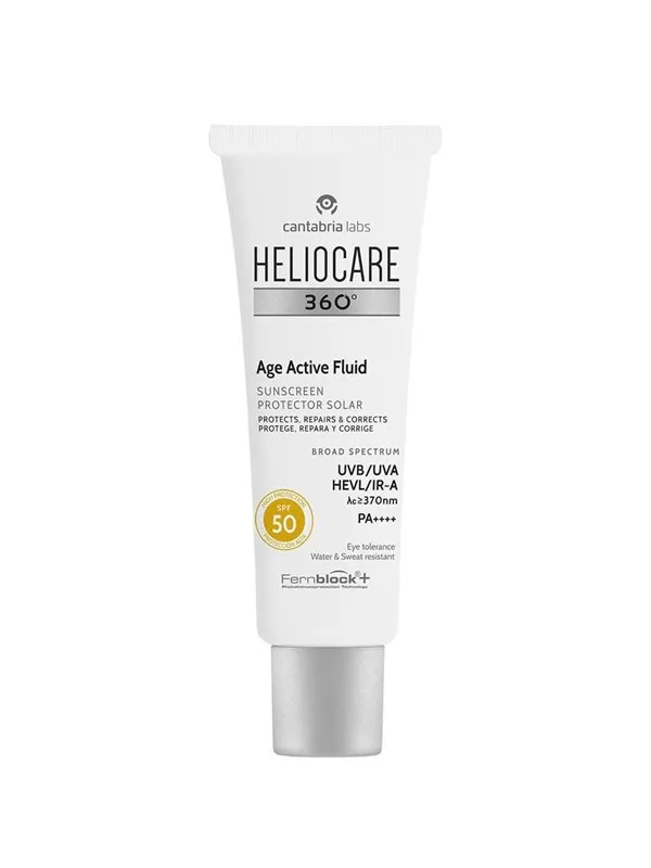 Cantabria Heliocare 360º Sun Protection Day Fluid, For Face, SPF 50, 50 ml