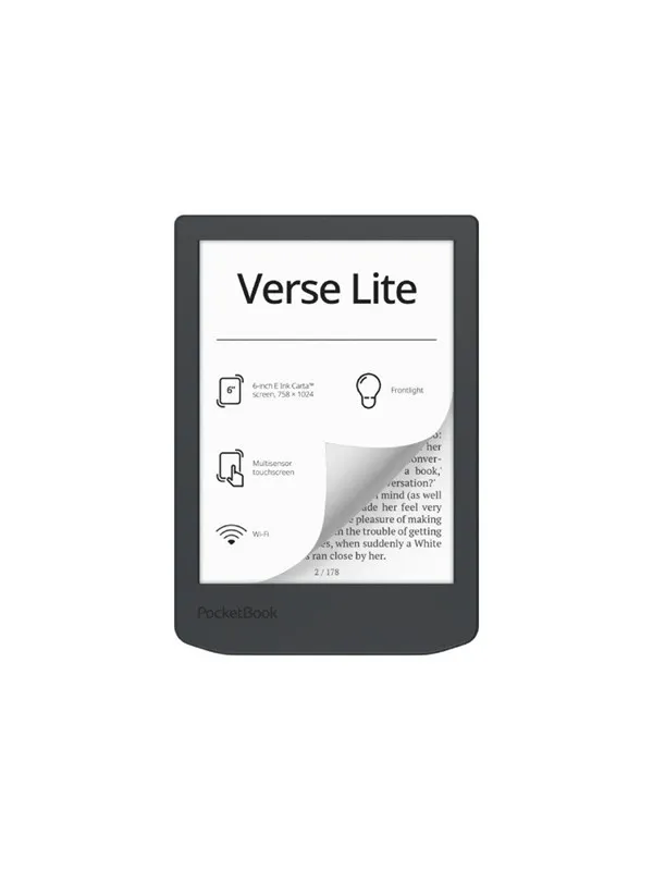 PocketBook Verse Lite - eBook reader - Linux 3.10.65 - 8 GB - 6"