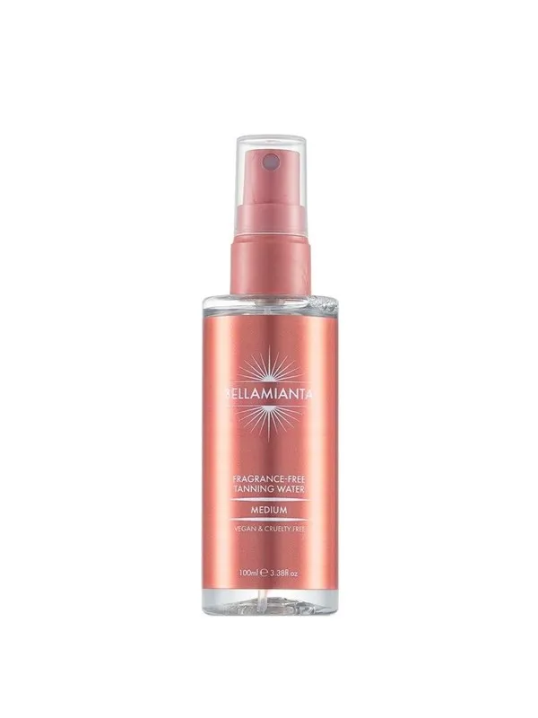 Bellamianta Fragrance Free Tanning Water 100 ml.- Medium