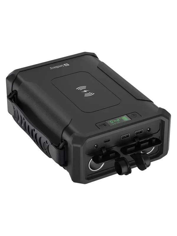 Sandberg Survivor Powerbank 8in1 96000 Nødlader - Svart - 96000 mAh