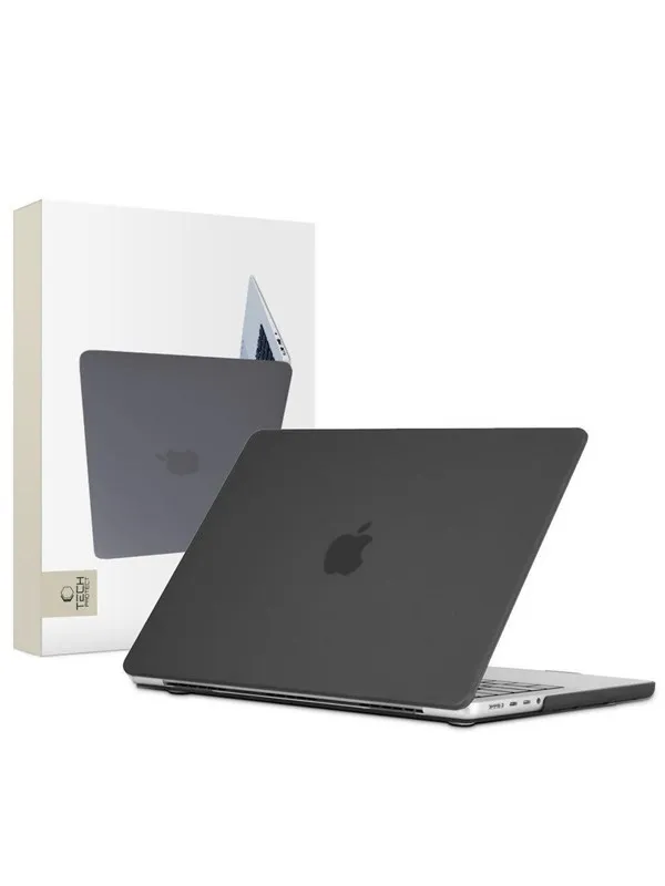 Tech-Protect SmartShell Case for MacBook Pro 14" M1 / M2 / M3 2021-2024 - matt black