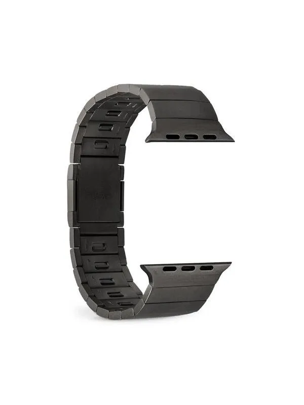Puro TITAN Stainless Steel Strap for Apple Watch 42 / 44 / 45 / 49 mm - Black