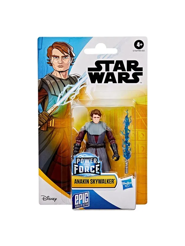 Star Wars Epic World Of Action Anakin Skywalker 4 Inch Action Figure & Accessory