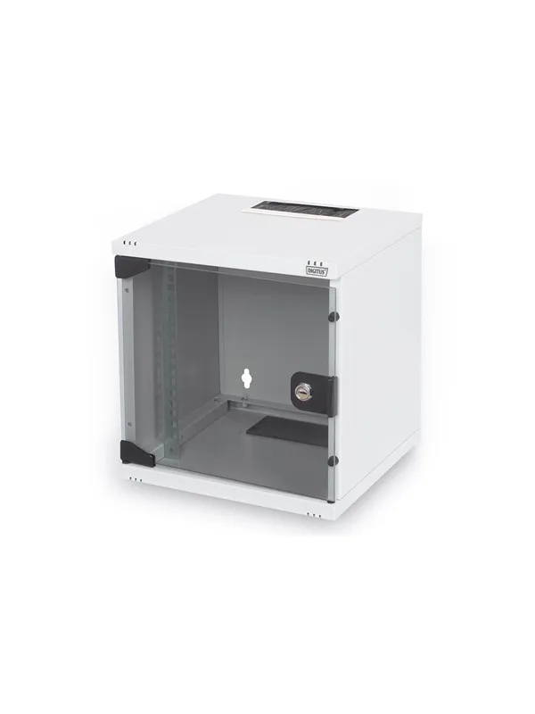 DIGITUS 6U - Wall-mounted housing 254 mm (10") - 312x300 mm (WxD)