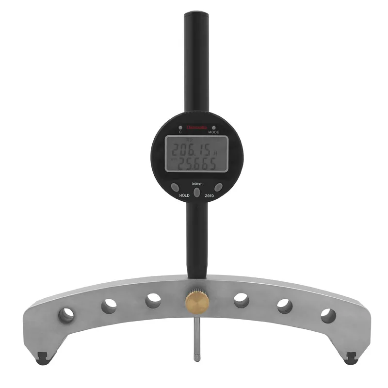 Digital radiusmåler 450-2500 mmx0,01 mm for inn- og utvendig måling