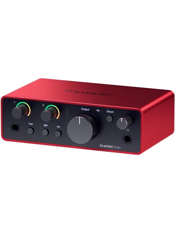 Focusrite Scarlett Solo 4th Gen - 1-in/1-out audio interface