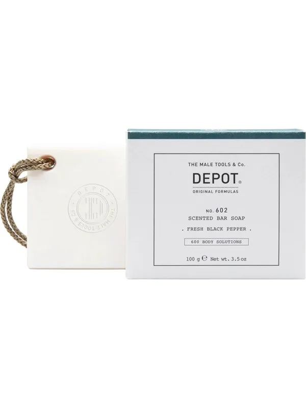 Depot Soap Bar - Fresh Black Pepper 100 g.- Spicy Notes.