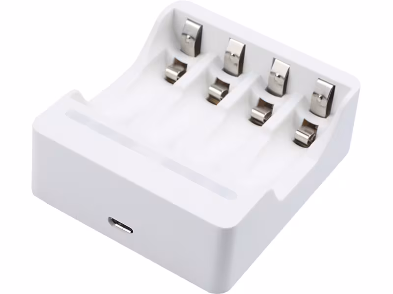 Andersson USB-C Batterilader AA/AAA (hvit)