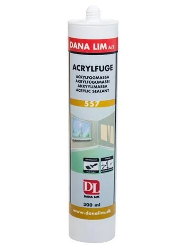 Dana Lim Fugemasse 557 akryl 300ml patron grå