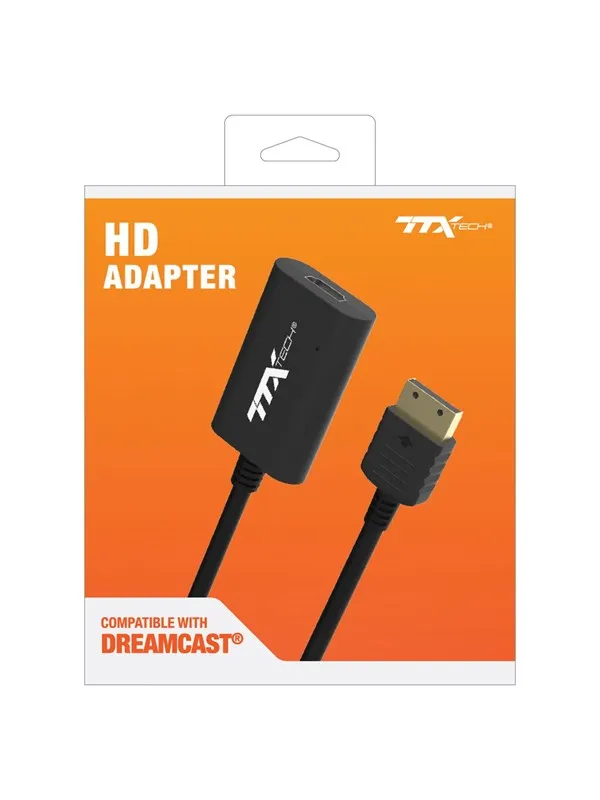 TTX Tech TTX HD Adapter for Dreamcast - Wired Tilbehør til spillkonsoll - Sega Dreamcast
