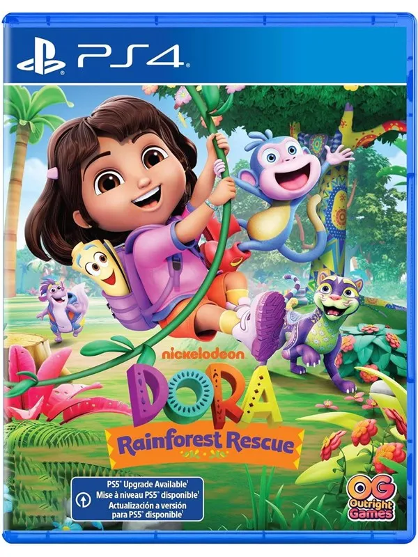 Dora: Rainforest Rescue - Sony PlayStation 4 - Action/Adventure