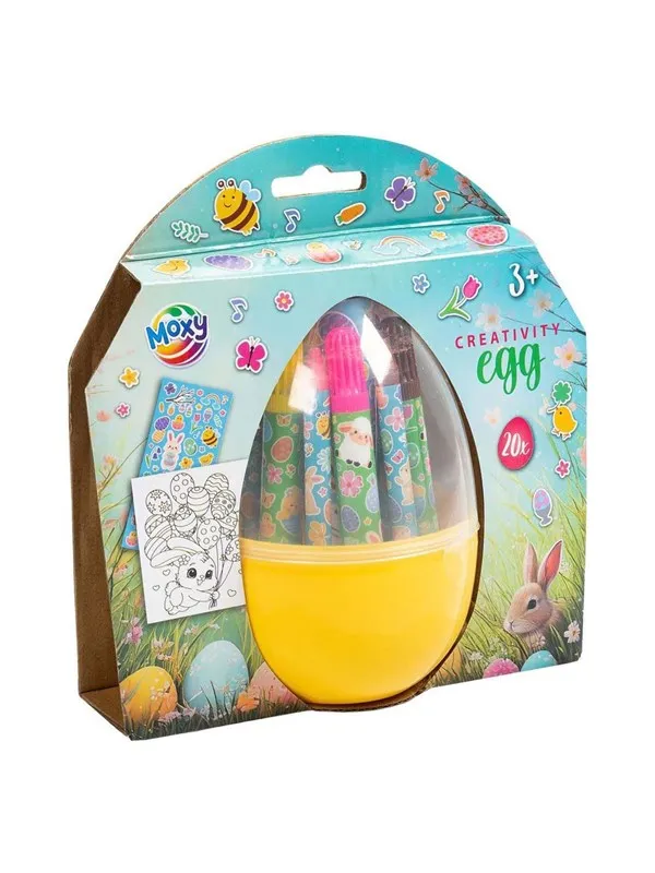 Creative Craft Group Easter Craft Set - Incl. Markers and Chalk