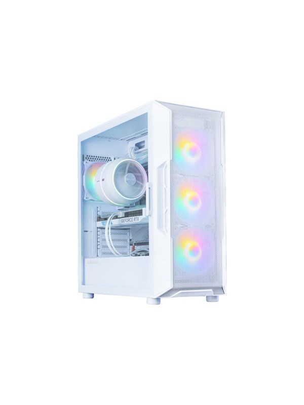 Zalman i3 NEO V2 - mid tower - ATX - Kabinett - Tower - Hvit