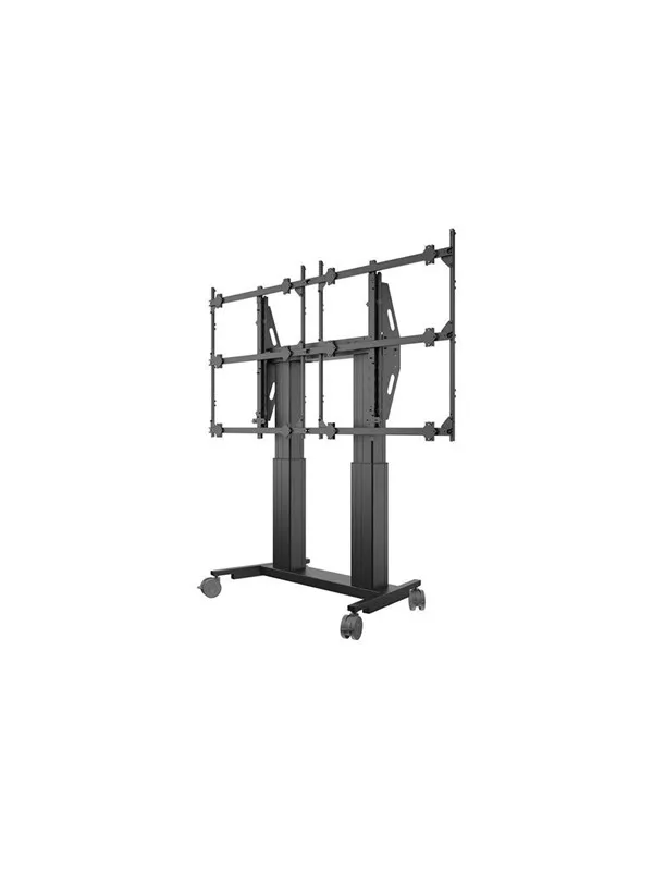 Multibrackets M Pro Series cart - for LCD display - black - Max - recommended for 110"
