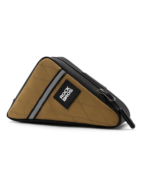 Rockbros Triangle Bike Frame Bag 0.3 L - Brown