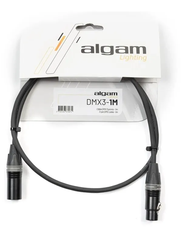 Algam Lighting DMX 3 Pin - 1 m.
