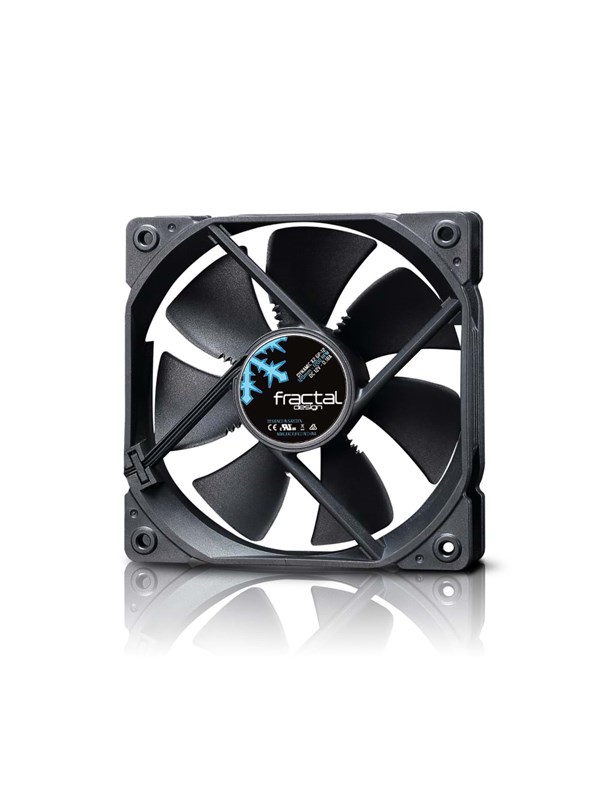 Fractal Design Fan Dynamic X2 GP-12 - Kabinettvifte - 120mm - Svart - 19 dBA