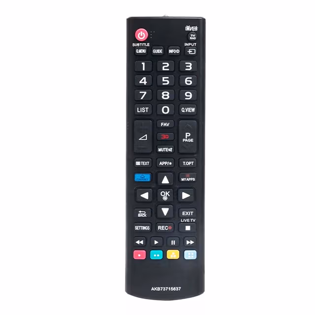 TV fjernkontroll Erstatning for AKB73715637 For LG TV