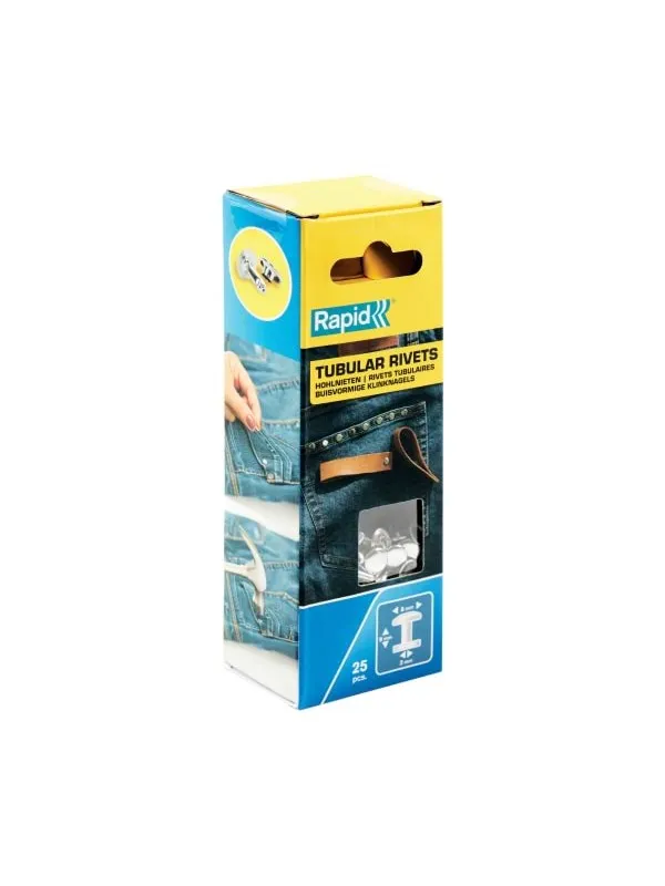 Rapid Tubular Rivets 8x3x9 Box 25pcs