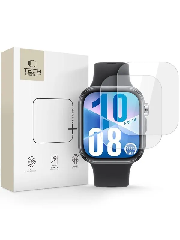 Tech-Protect  Hofi Hydro Flex+ 2-pack Hydrogel Film for Huawei Watch Fit 3 / 4 - Transparent