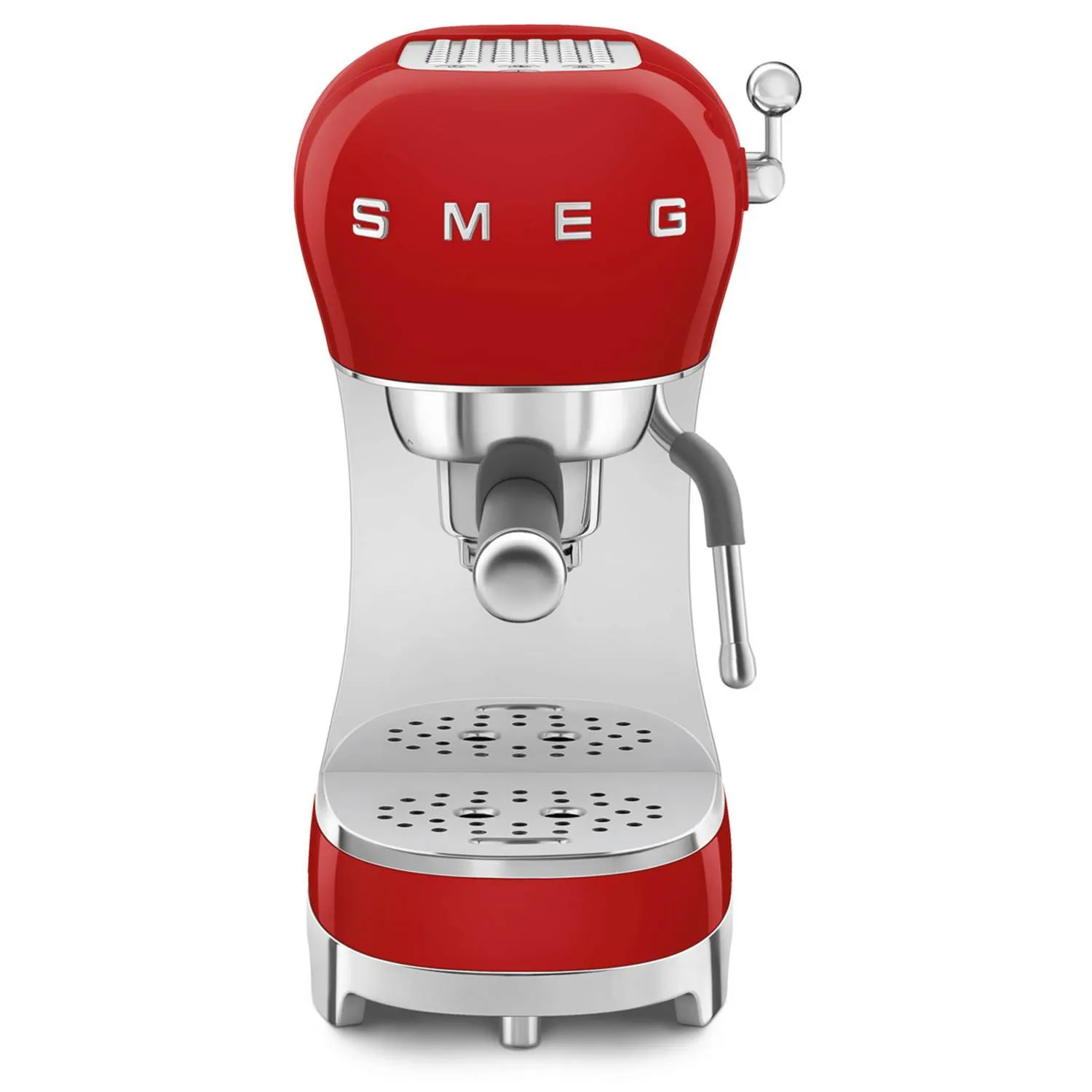SMEG 50's Style ECF02RDEU - coffee machine with cappuccinatore - 15 bar - red