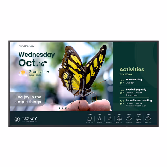 BenQ ST6504 | 65" | 4K| 350Nits | 18/7 