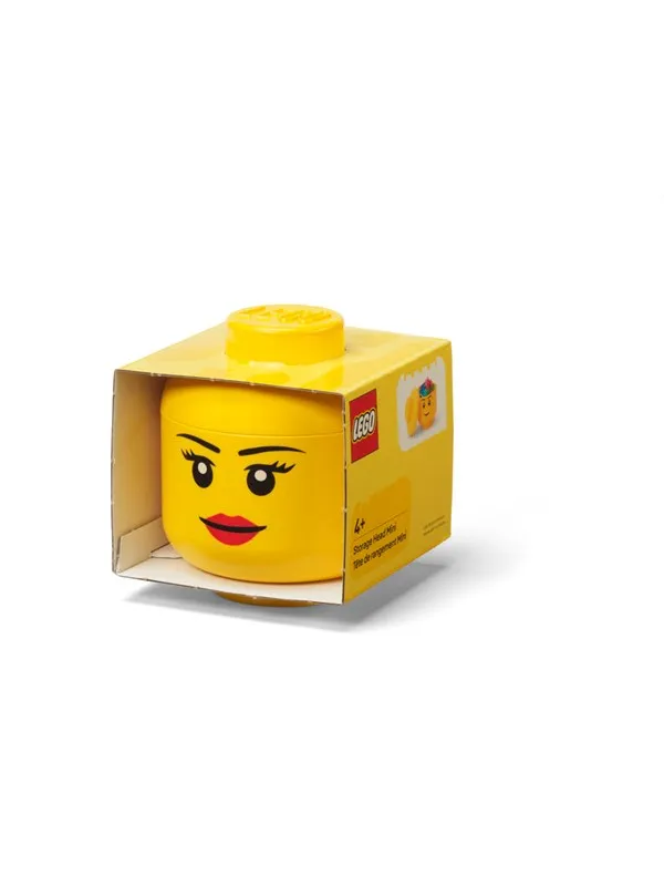 LEGO STORAGE HEAD (MINI) - GIRL
