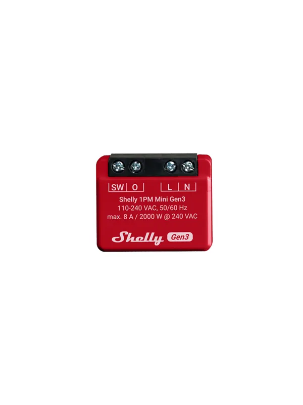 Shelly 1PM Mini (GEN 3) 230VAC