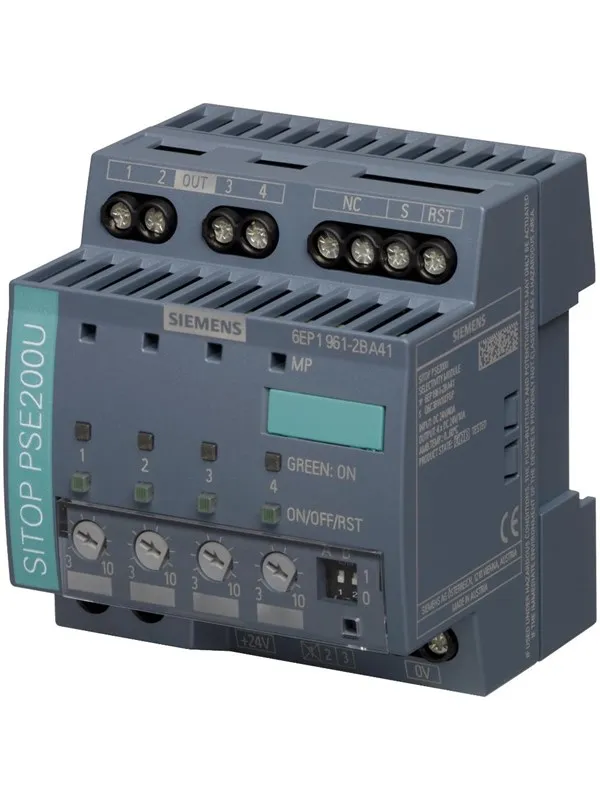 Siemens Sitop pse200u 10 a selectivity module 4 channels