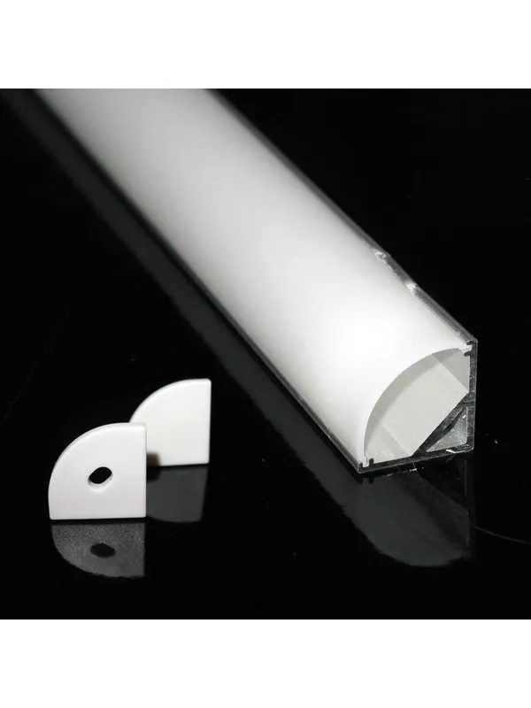DEVELTRON Alu profil 2 with opal cover - 2.5 m