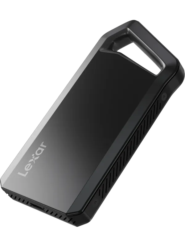 Lexar Professional SL600 Portable SSD - 4TB - Ekstern SSD - Svart - USB 3.2 Gen 2x2