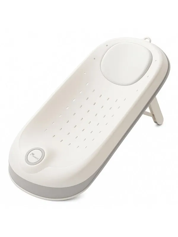 Momini BathBuddy Grey - Foldable Baby Bath Support