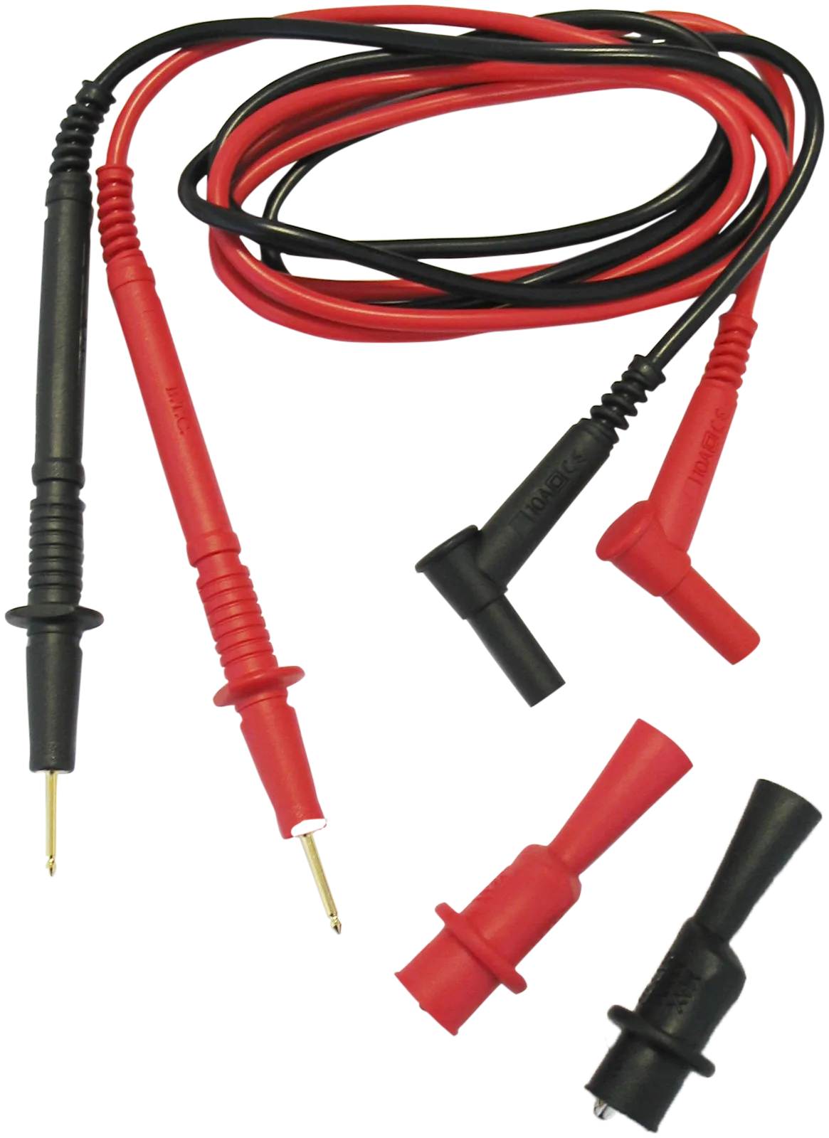 Elma Instruments Test leads ø2/4mm tip & aligatorclip