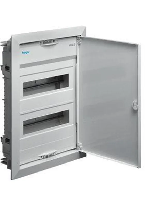 Hager Dis enclosure flush mounted 2 row 24m