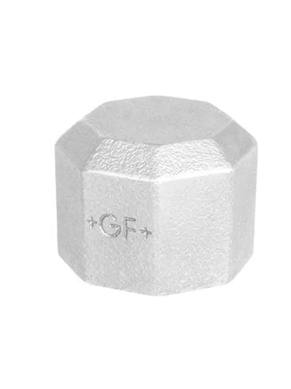 +GF+ Cap galvanized 1/2"