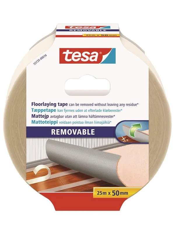 tesa Flooring Tape Removable 25m x 50mm