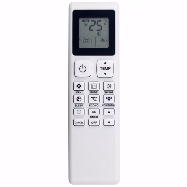 Erstatning fjernkontroll for ARC486A1 / ARC486A2 for Daikin klimaanlegg