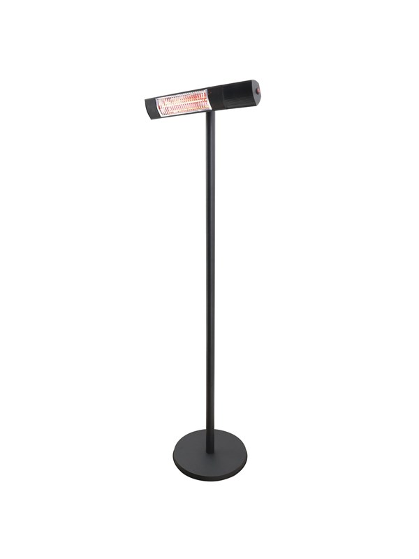 HORTUS Patio heater 500/1000/1500 W floor model remote control RGT black