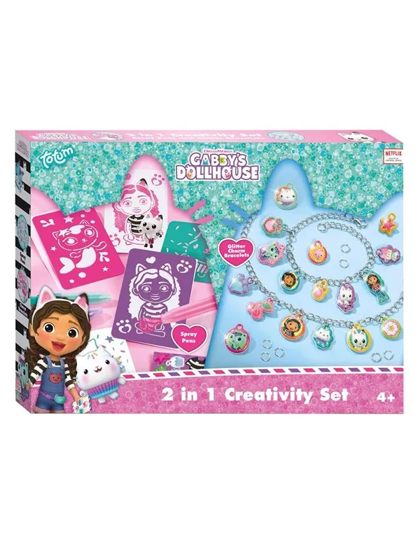 Totum Gabby's Dollhouse - 2in1 Creativity Craft Set