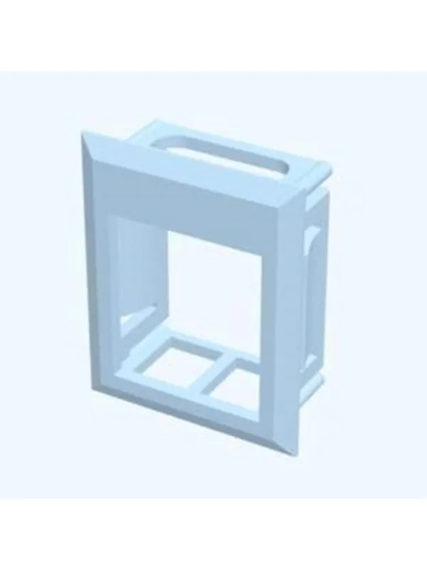 Belden Color frame for keystone blue